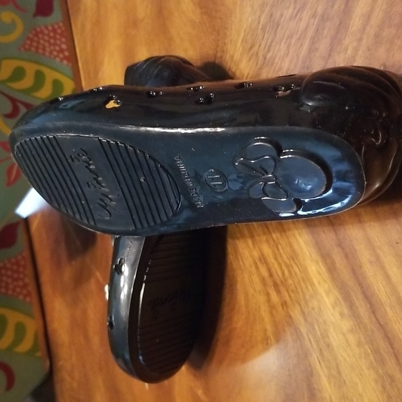 DISNEY MINNIE/MICKEY MOUSE JELLY CHARACTER FLATS.....Size: 11 - Picture 5 of 5